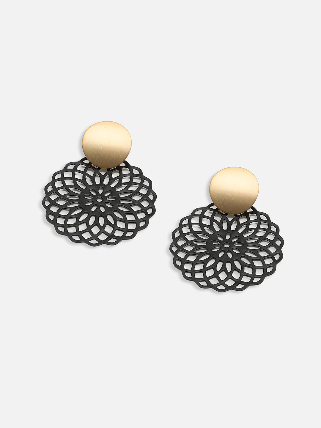 GOLD PLATED PARTY DESIGNER DROP EARRING FOR WOMEN
