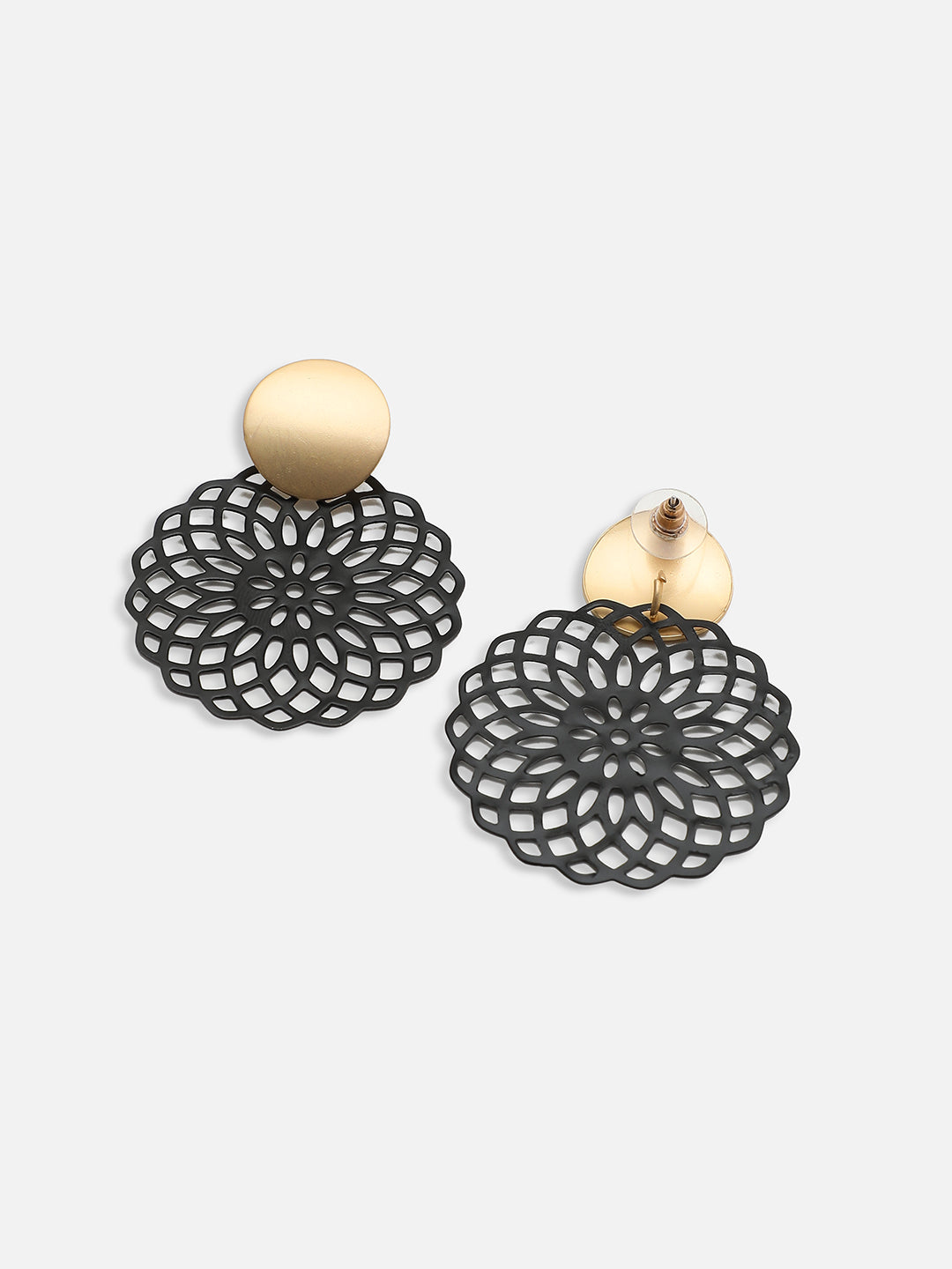 GOLD PLATED PARTY DESIGNER DROP EARRING FOR WOMEN