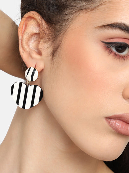 GOLD PLATED CASUAL DESIGNER DROP EARRING FOR WOMEN