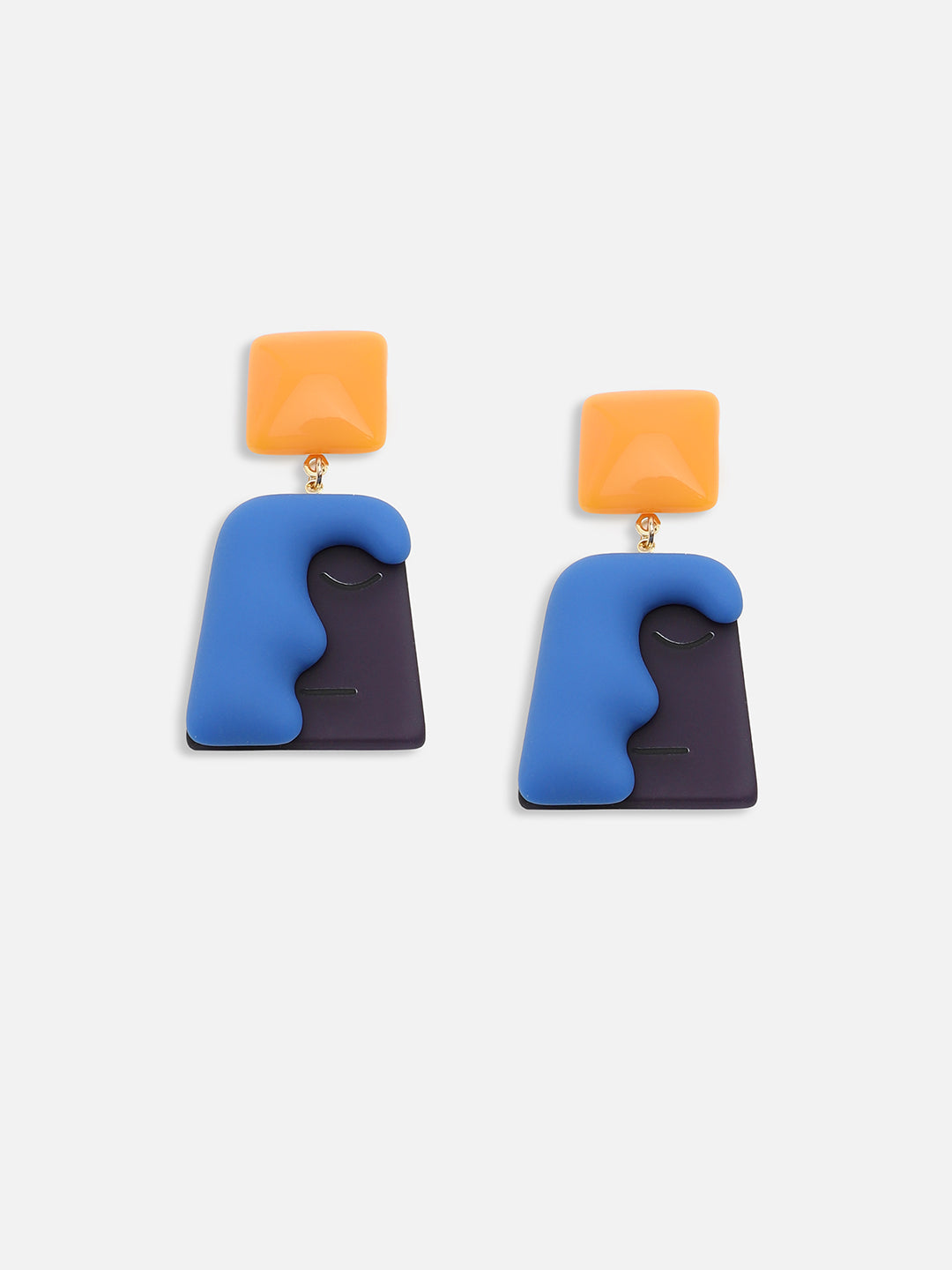 GOLD PLATED PARTY DESIGNER DROP EARRING FOR WOMEN