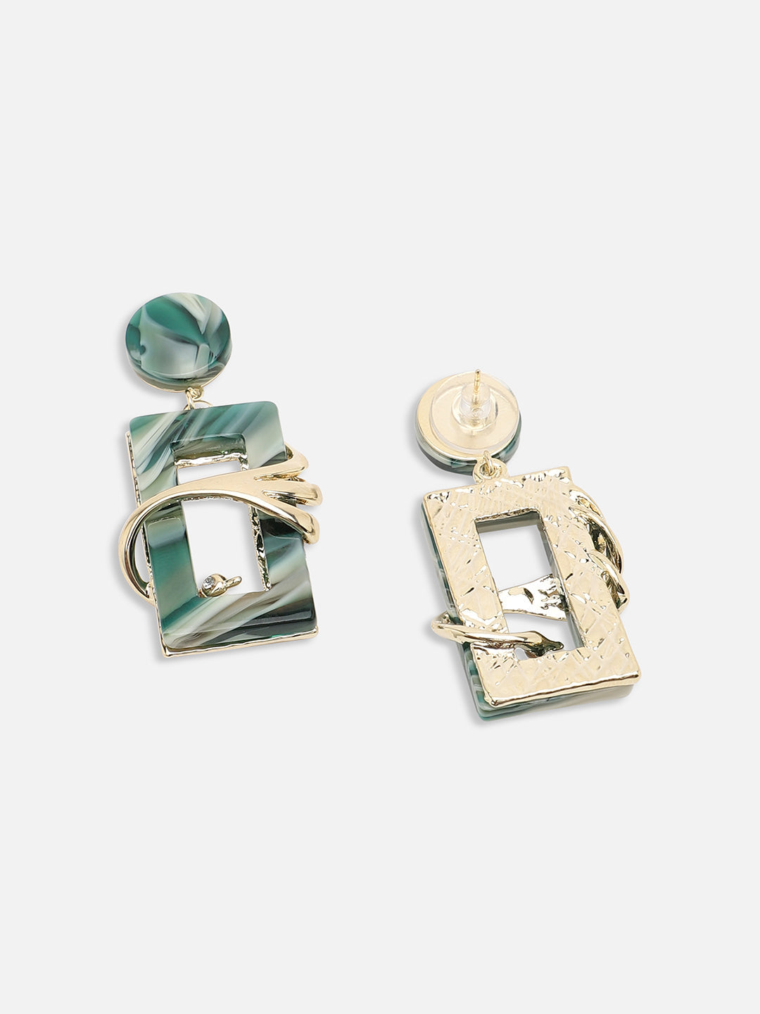 GOLD PLATED PARTY DESIGNER DROP EARRING FOR WOMEN