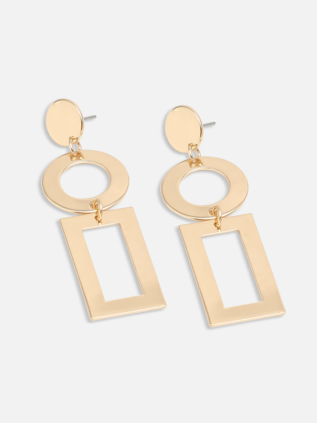 GOLD PLATED PARTY DESIGNER DROP EARRING FOR WOMEN