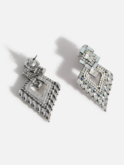 Multi Colour Stone Drop Earrings