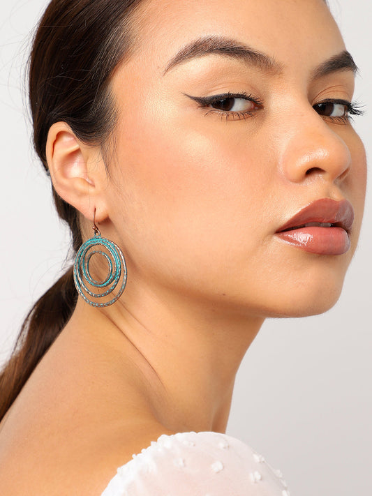 Gold Plated Drop Earrings