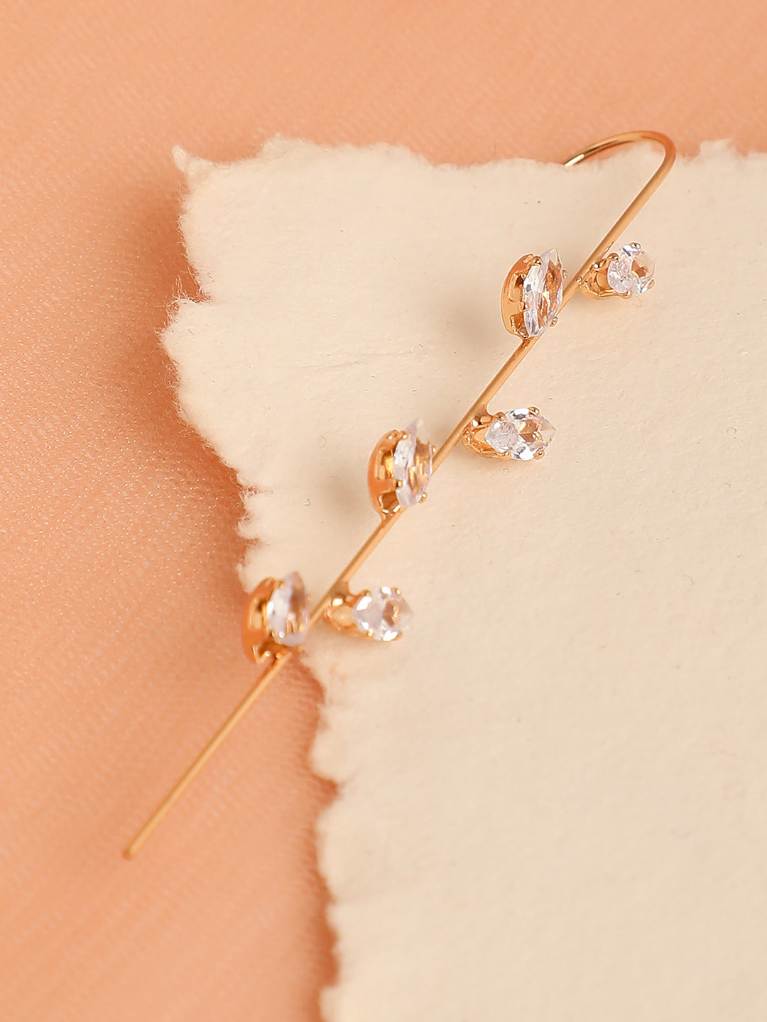Minimal Gold Plated Ear Cuff