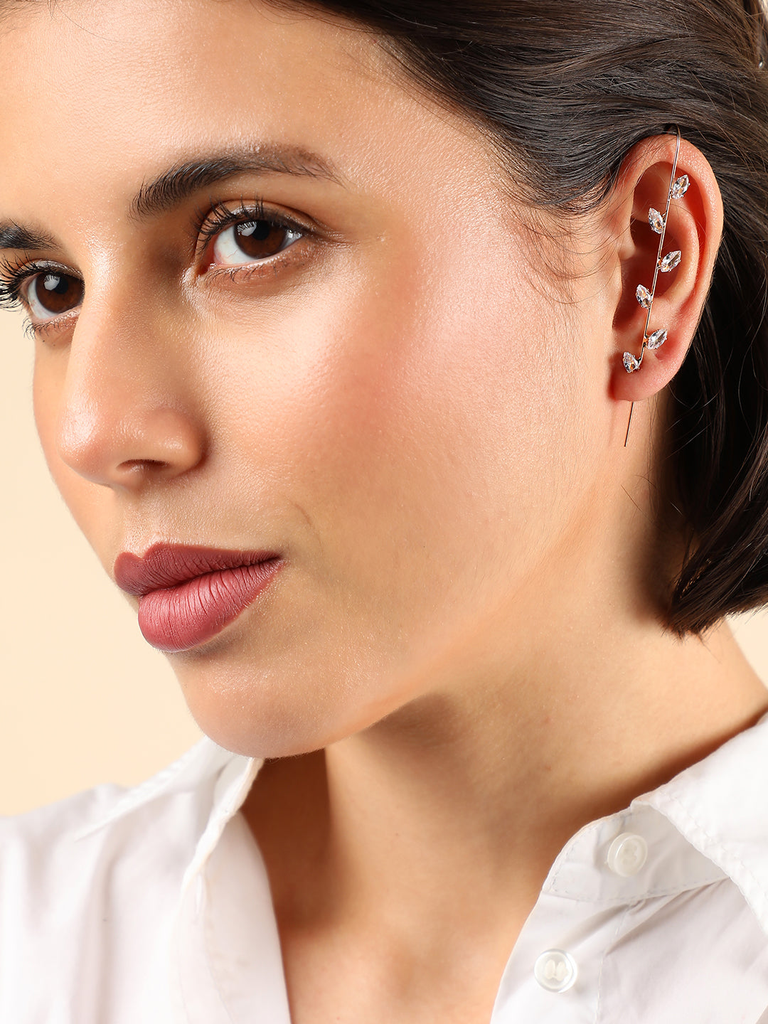 Minimal Gold Plated Ear Cuff