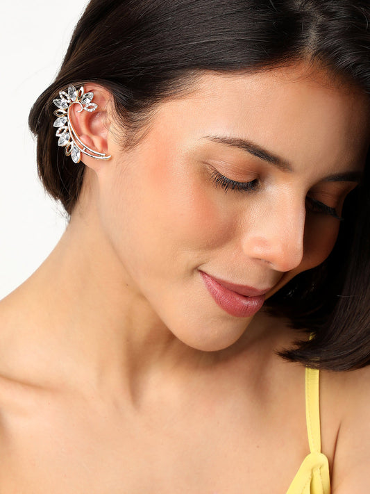 Minimal Gold Plated Ear Cuff