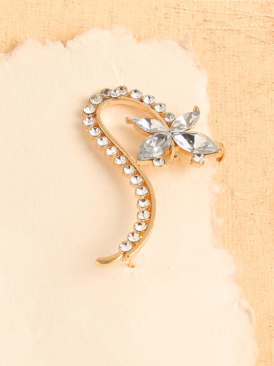 Minimal Gold Plated Ear Cuff
