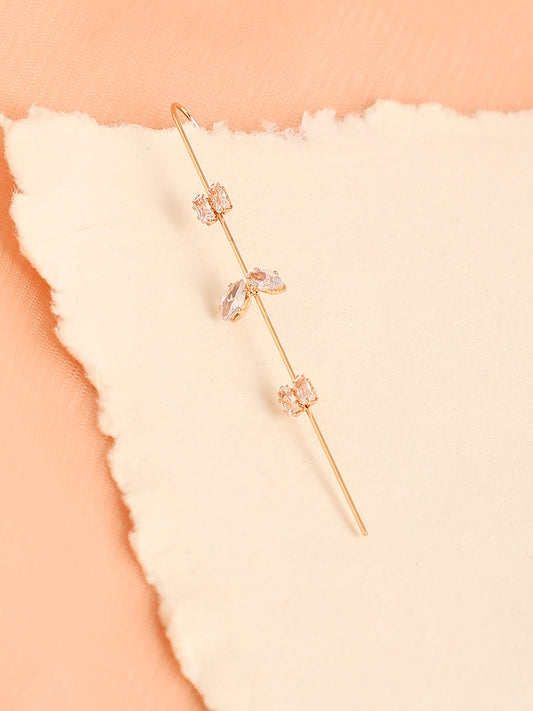 Minimal Gold Plated Ear Cuff