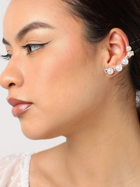 Minimal Gold Plated Ear Cuff
