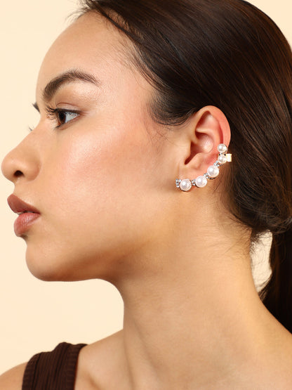 Minimal Gold Plated Ear Cuff