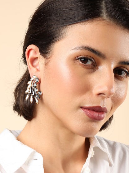 Multicolour Stones Drop Earrings