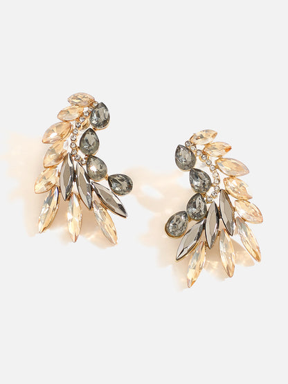 Multicolour Stones Drop Earrings