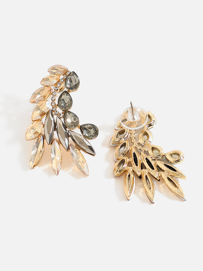 Multicolour Stones Drop Earrings