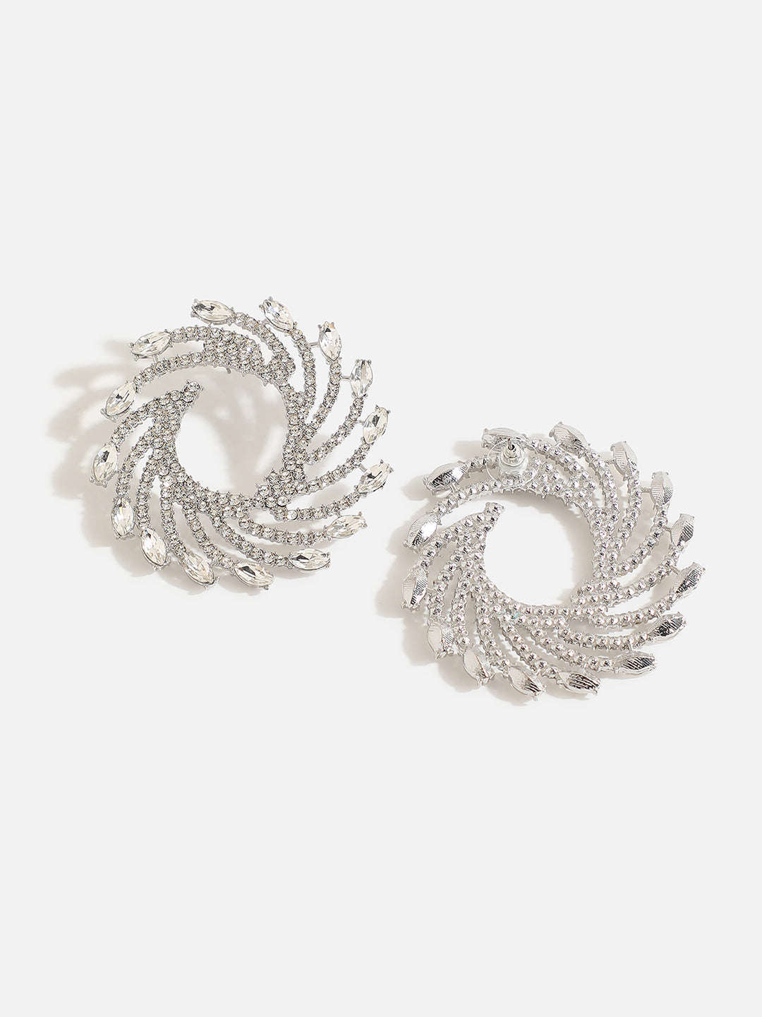Misty Glitter Stud Earrings
