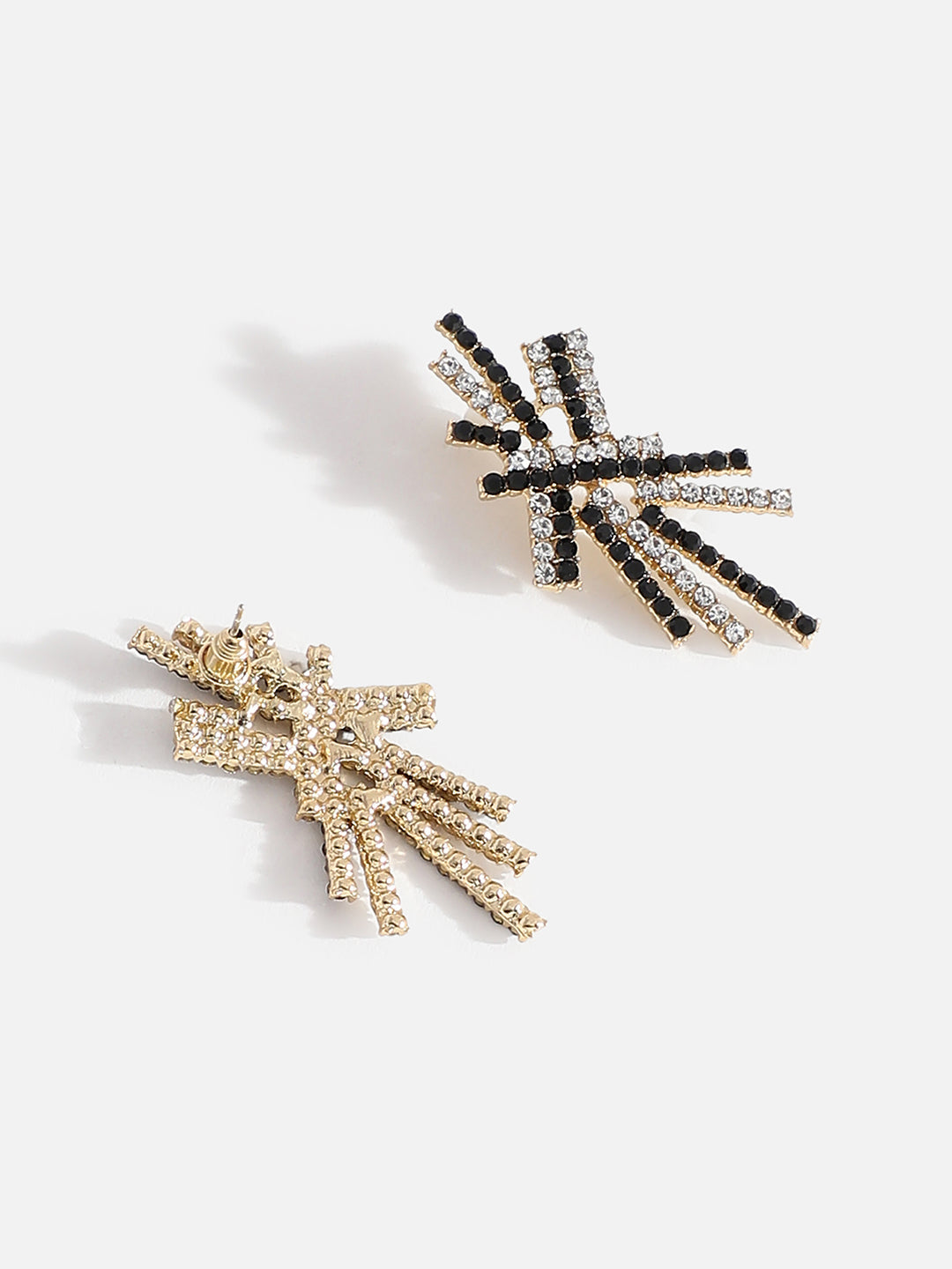 Multi Colour Rhinestones Designer Earrings