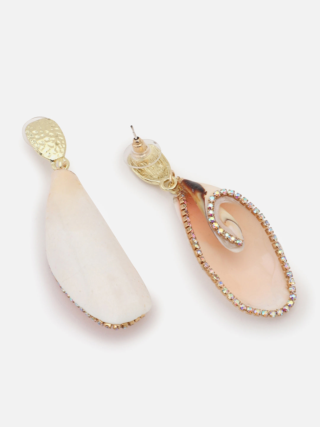 Gold Plated Party Designer Stone Drop Earring For Women