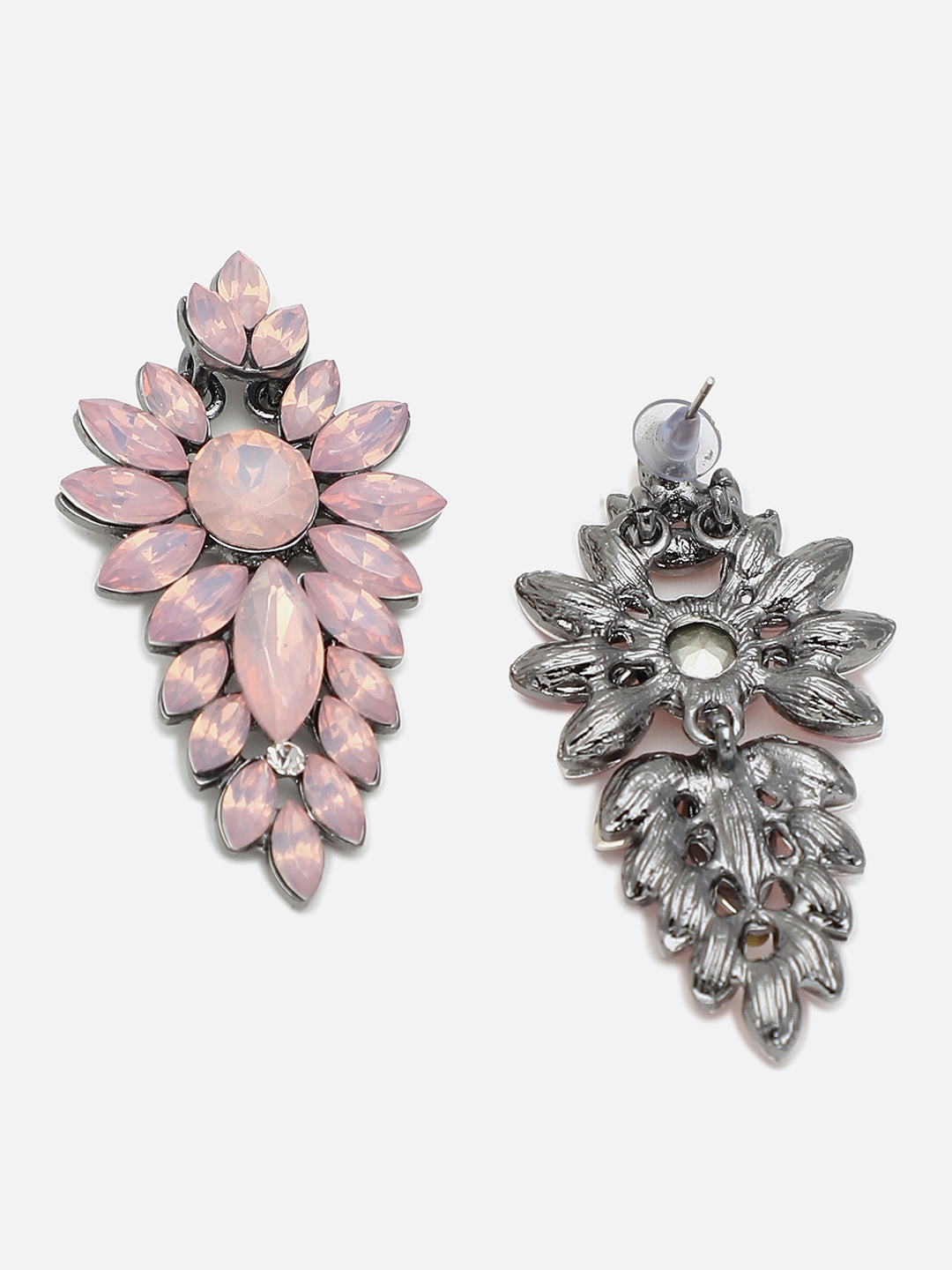 Gold Plated Party Designer Stone Drop Earring For Women