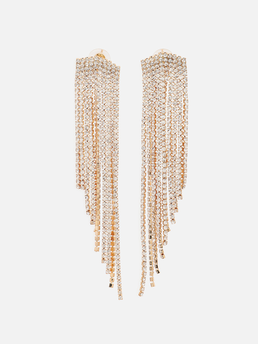 Silver Plated Party Designer Stone Drop Earring For Women