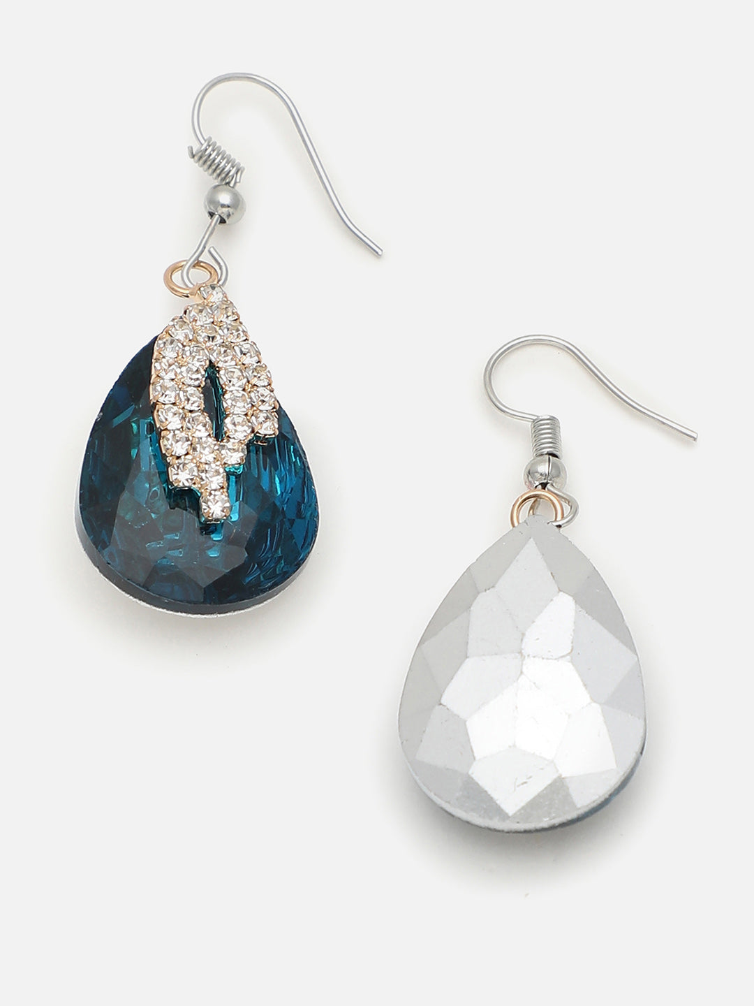 Gold Plated Party Designer Stone Drop Earring For Women