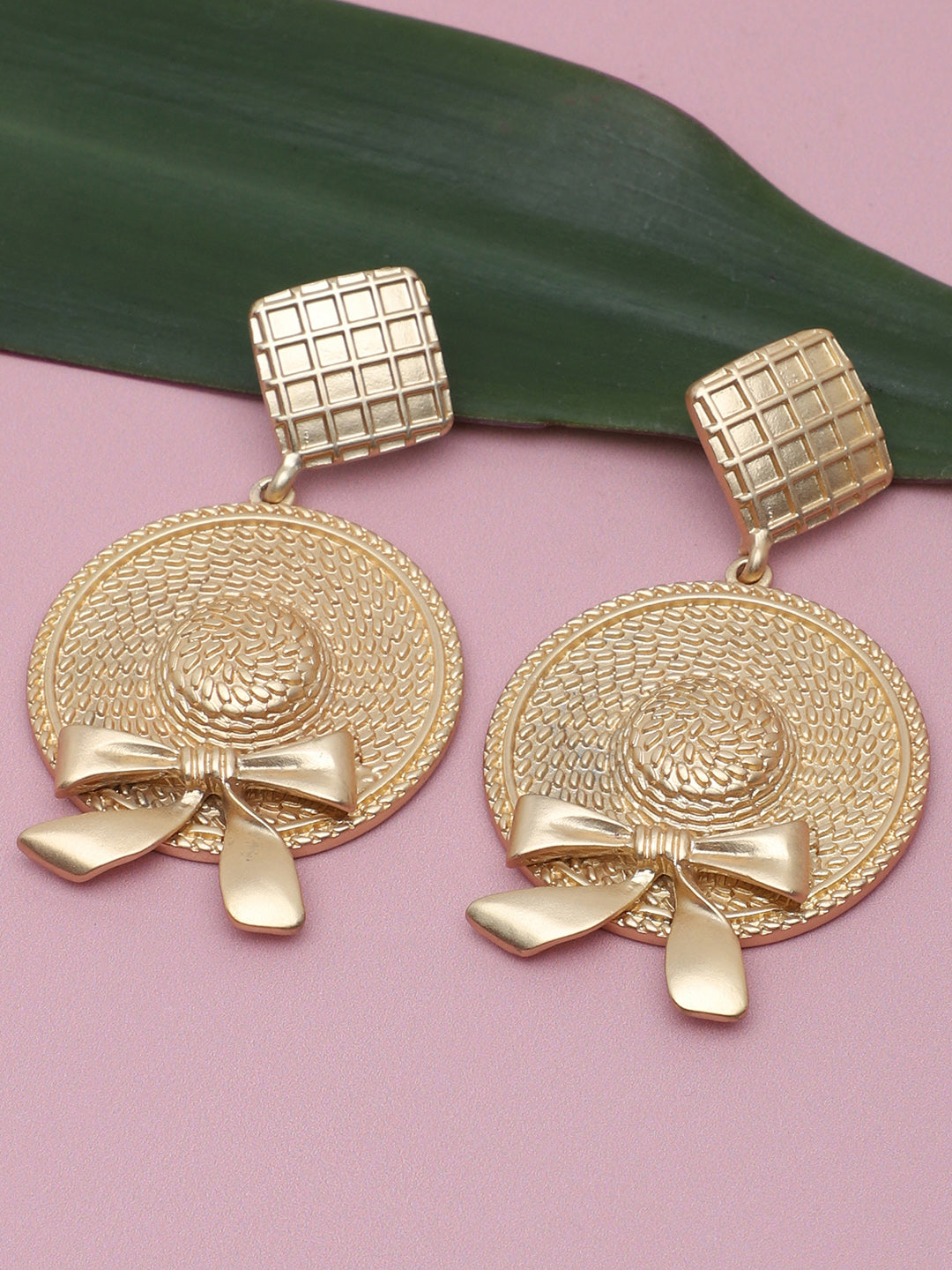 Gold Plated Party Designer Drop Earring For Women