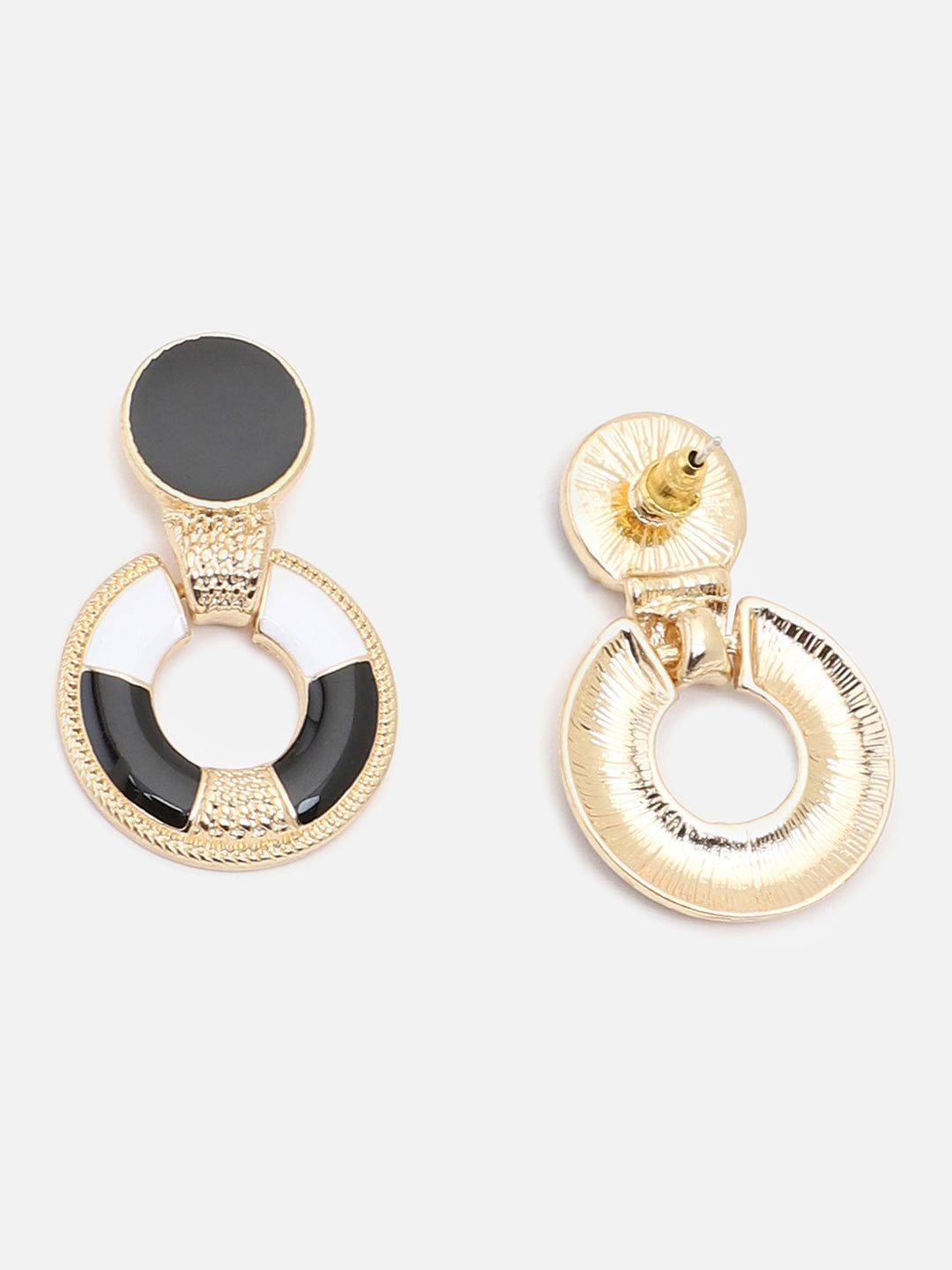 Gold Plated Party Designer Stone Drop Earring For Women
