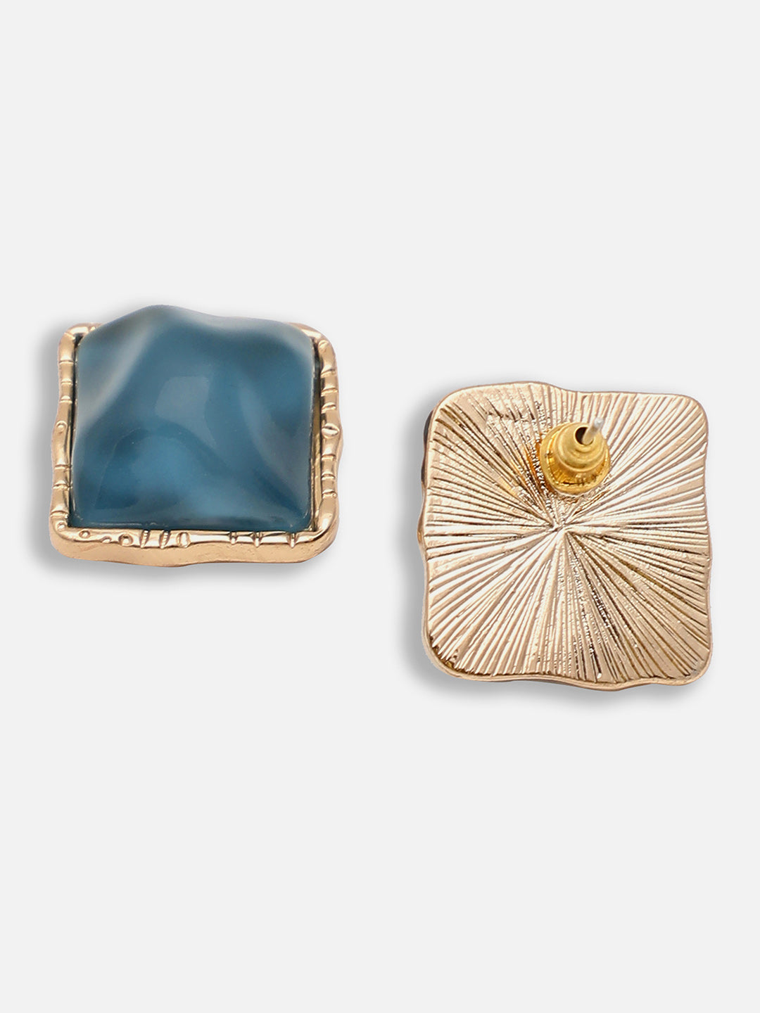Gold Plated Party Designer Stone Stud For Women