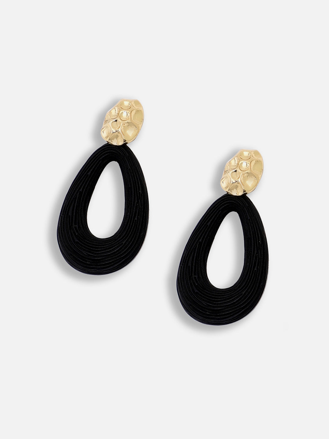 Gold Plated Party Designer Stone Drop Earring For Women