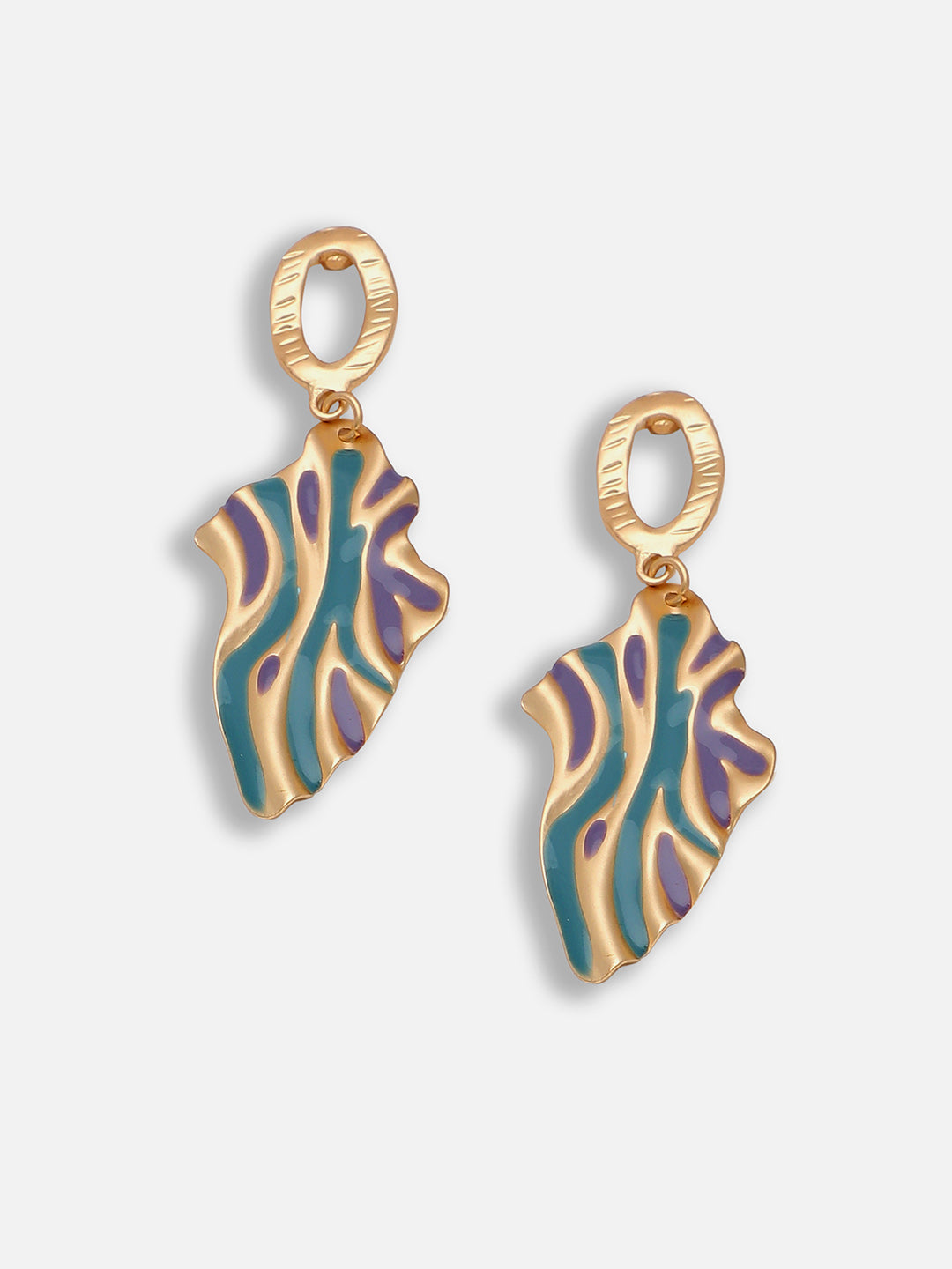 Gold Plated Party Designer Drop Earring For Women