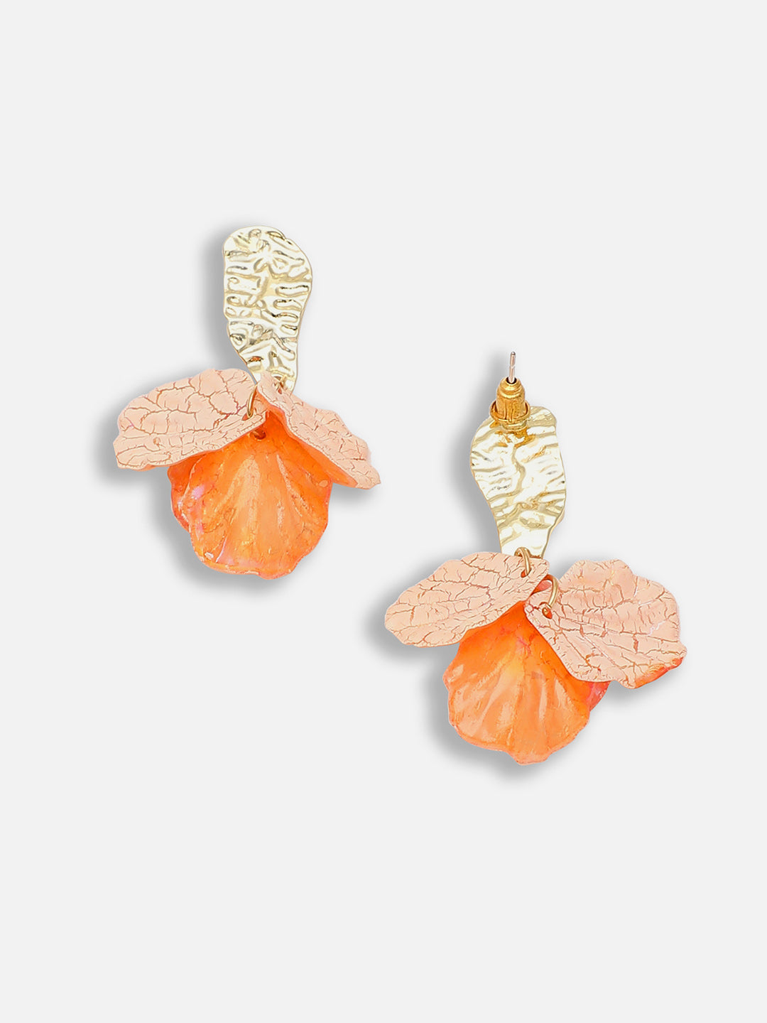 Gold Plated Party Designer Stone Drop Earring For Women