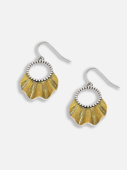 Gold Plated Party Designer Stone Drop Earring For Women