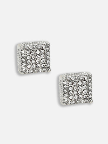 Gold Plated Party Designer Stone Stud For Women