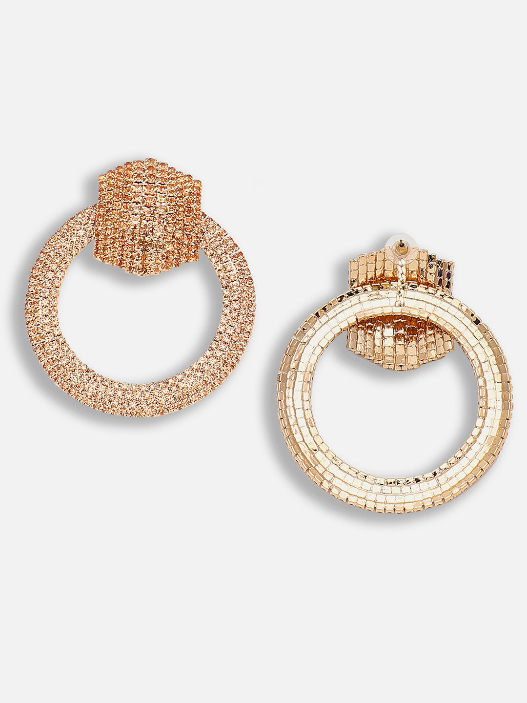 Royal Rhinestone Drop Earrings