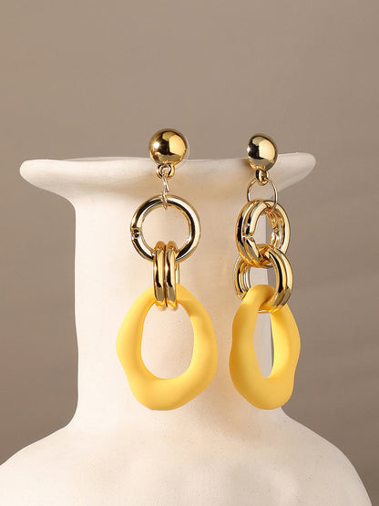 Gold Plated Party Designer Drop Earring For Women