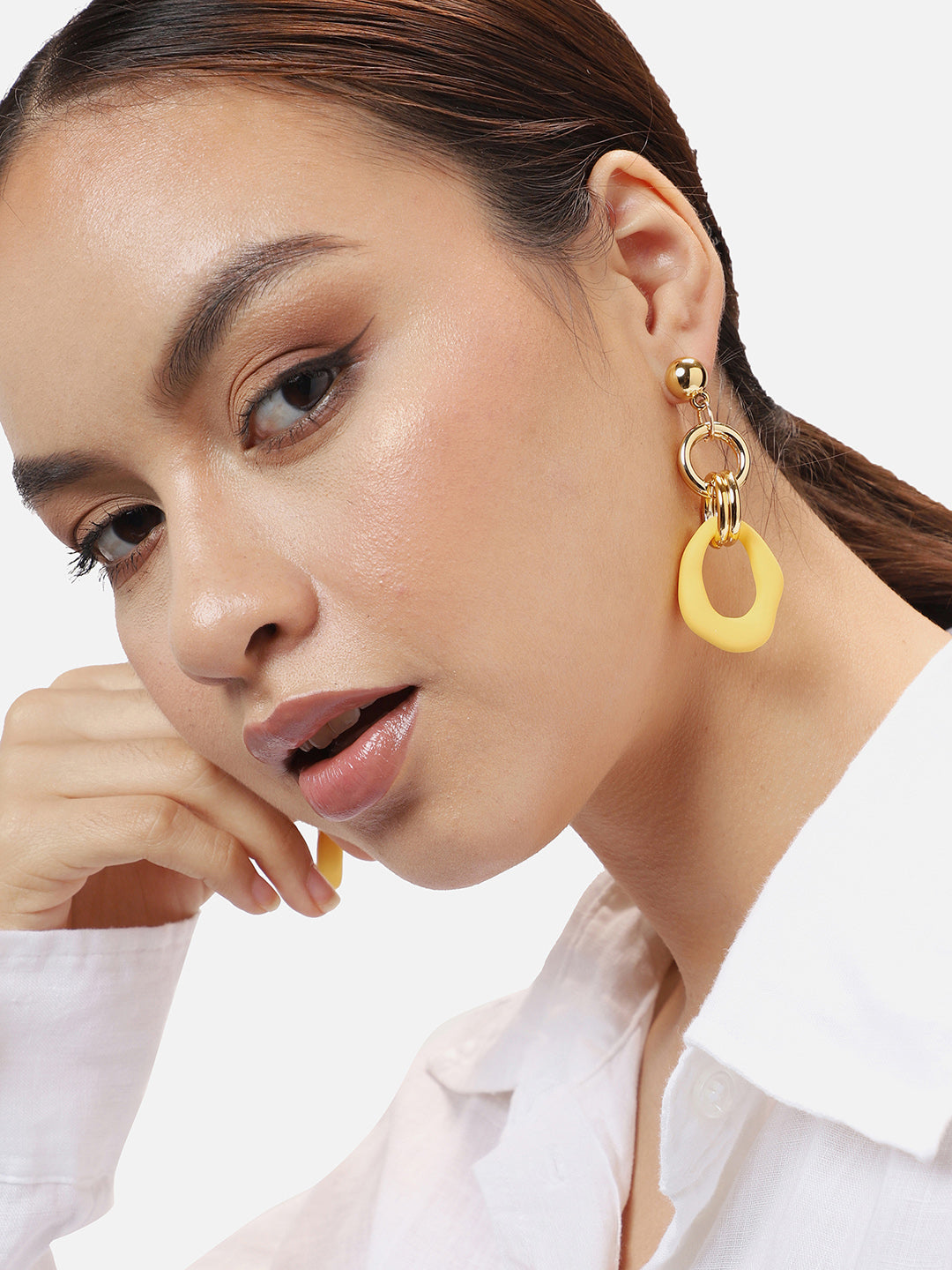 Gold Plated Party Designer Drop Earring For Women