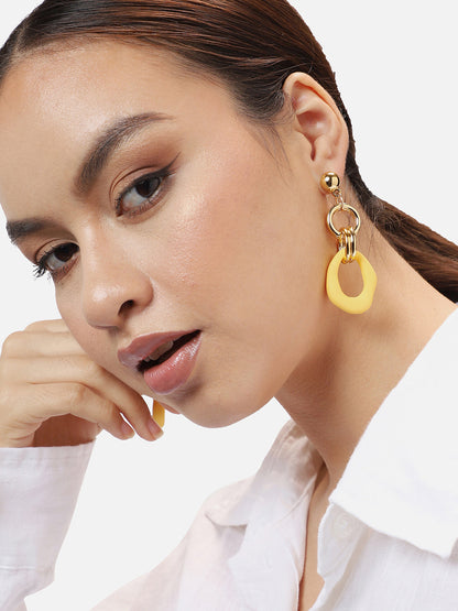 Gold Plated Party Designer Drop Earring For Women