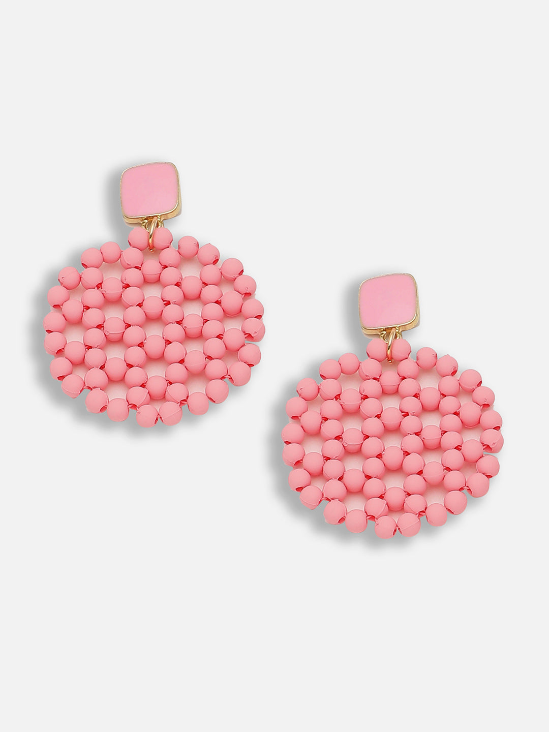 Fuchsia Fiesta Drop Earrings