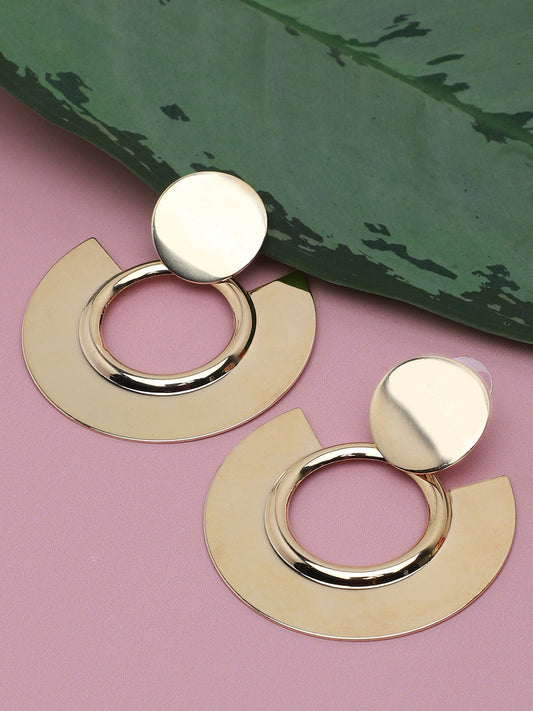 Gold Plated Party Designer Drop Earring For Women