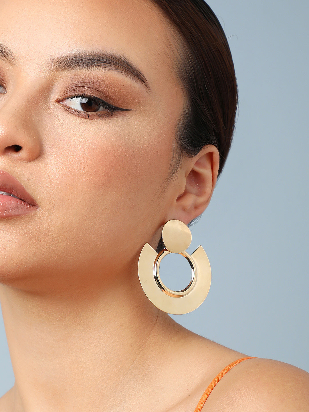 Gold Plated Party Designer Drop Earring For Women