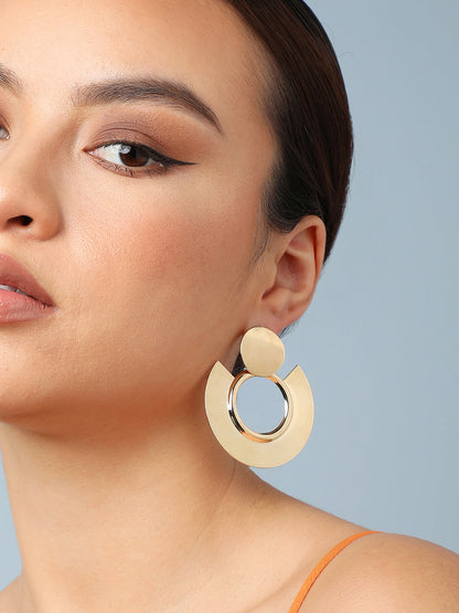 Gold Plated Party Designer Drop Earring For Women