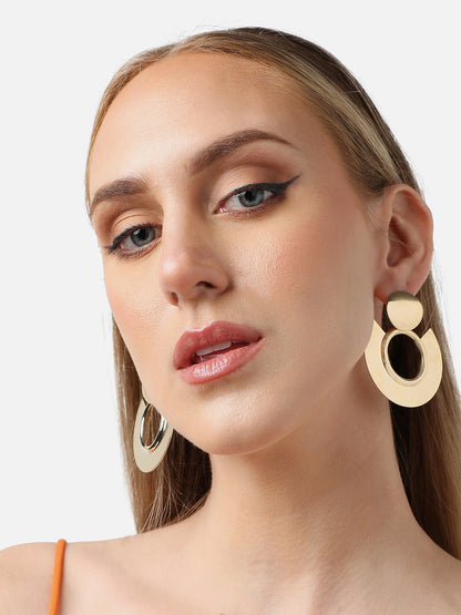 Gold Plated Party Designer Drop Earring For Women