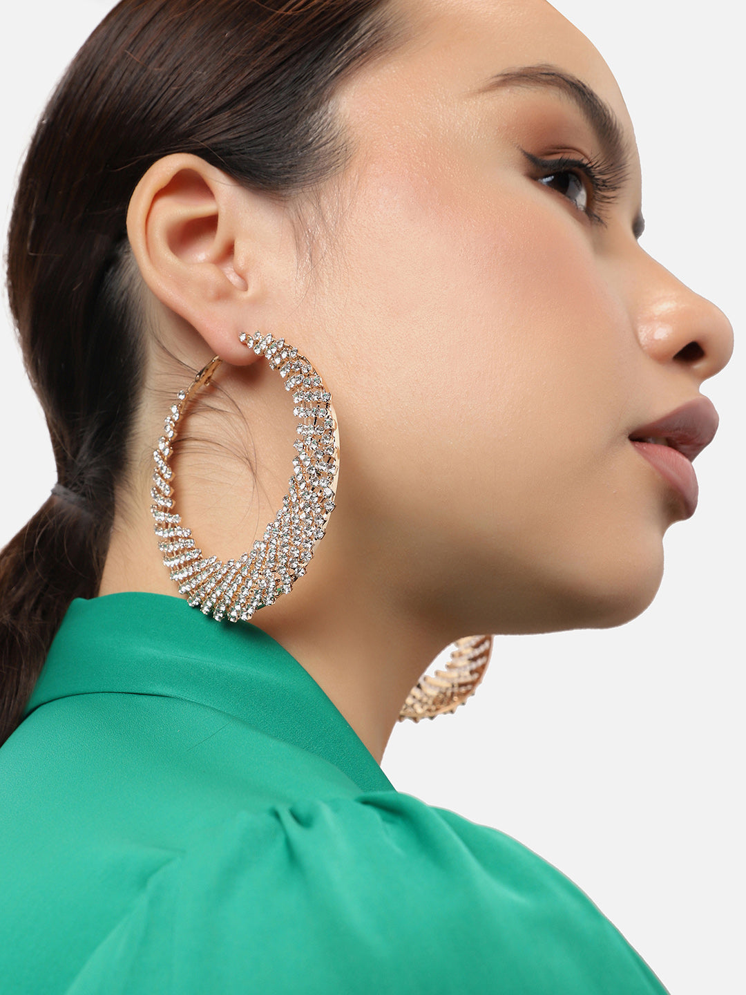 Naomi Large Hoop Earrings