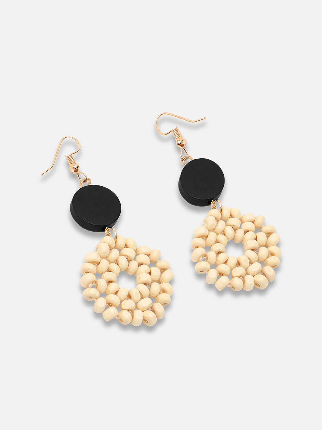 Gold Plated Party Designer Stone Drop Earring For Women