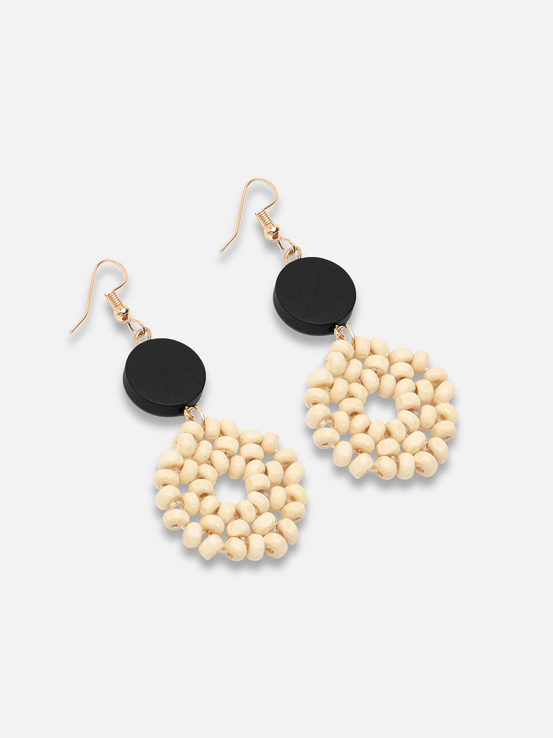 Gold Plated Party Designer Stone Drop Earring For Women