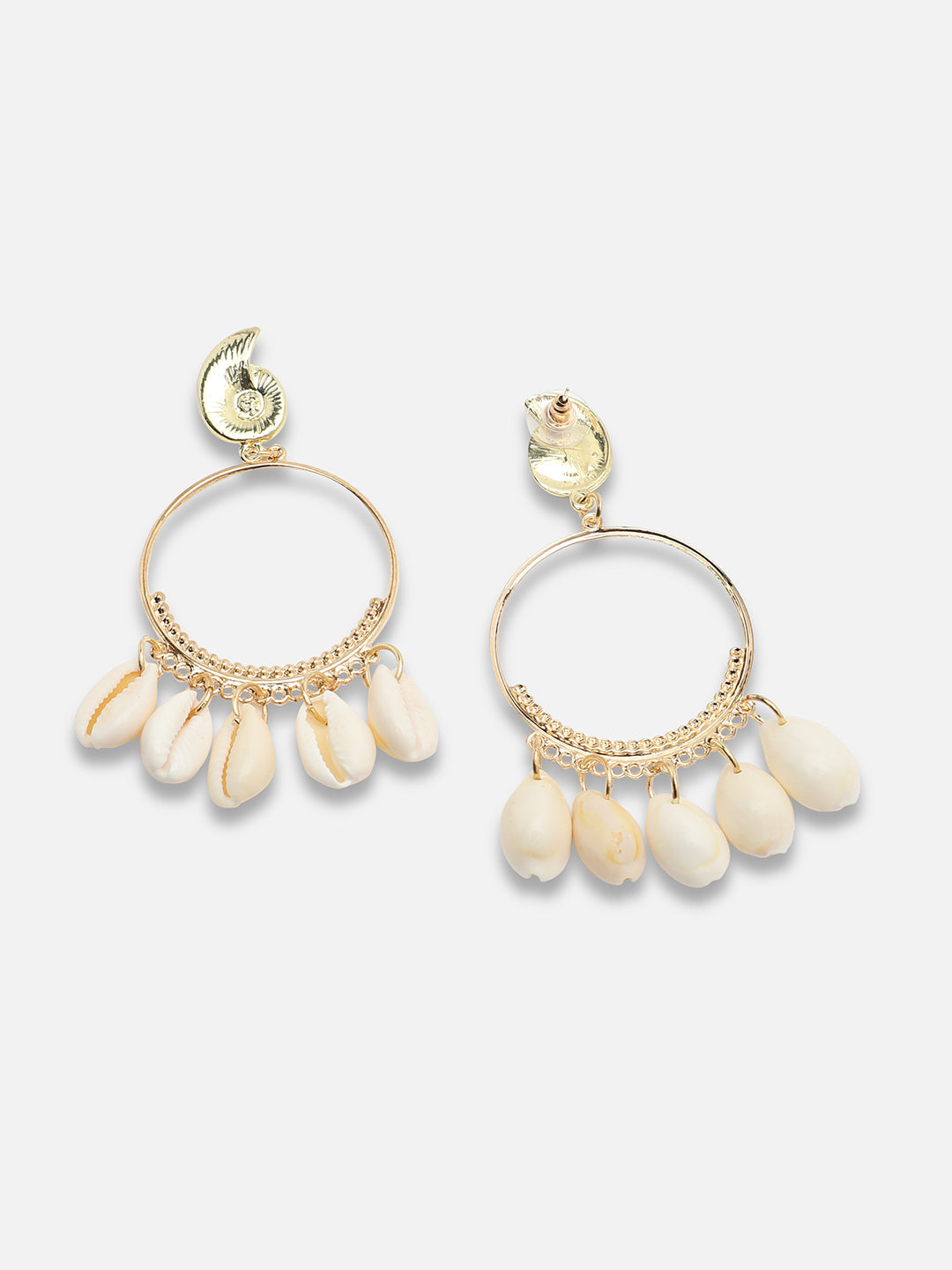 Gold Plated Party Designer Stone Drop Earring For Women