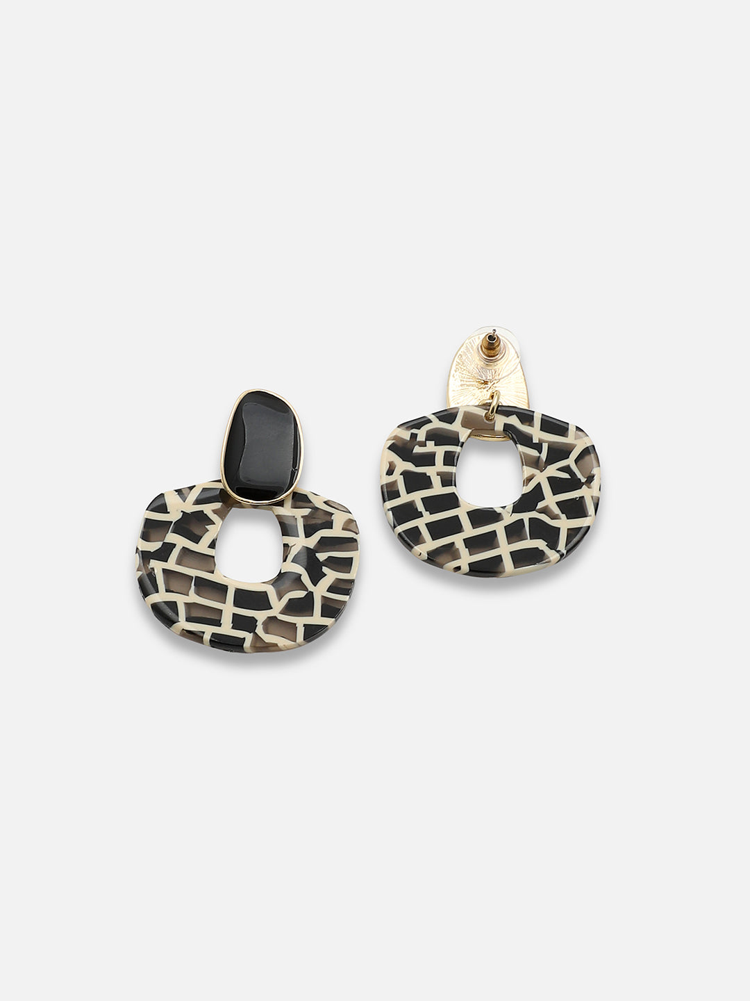 GOLD PLATED PARTY DESIGNER DROP EARRING FOR WOMEN