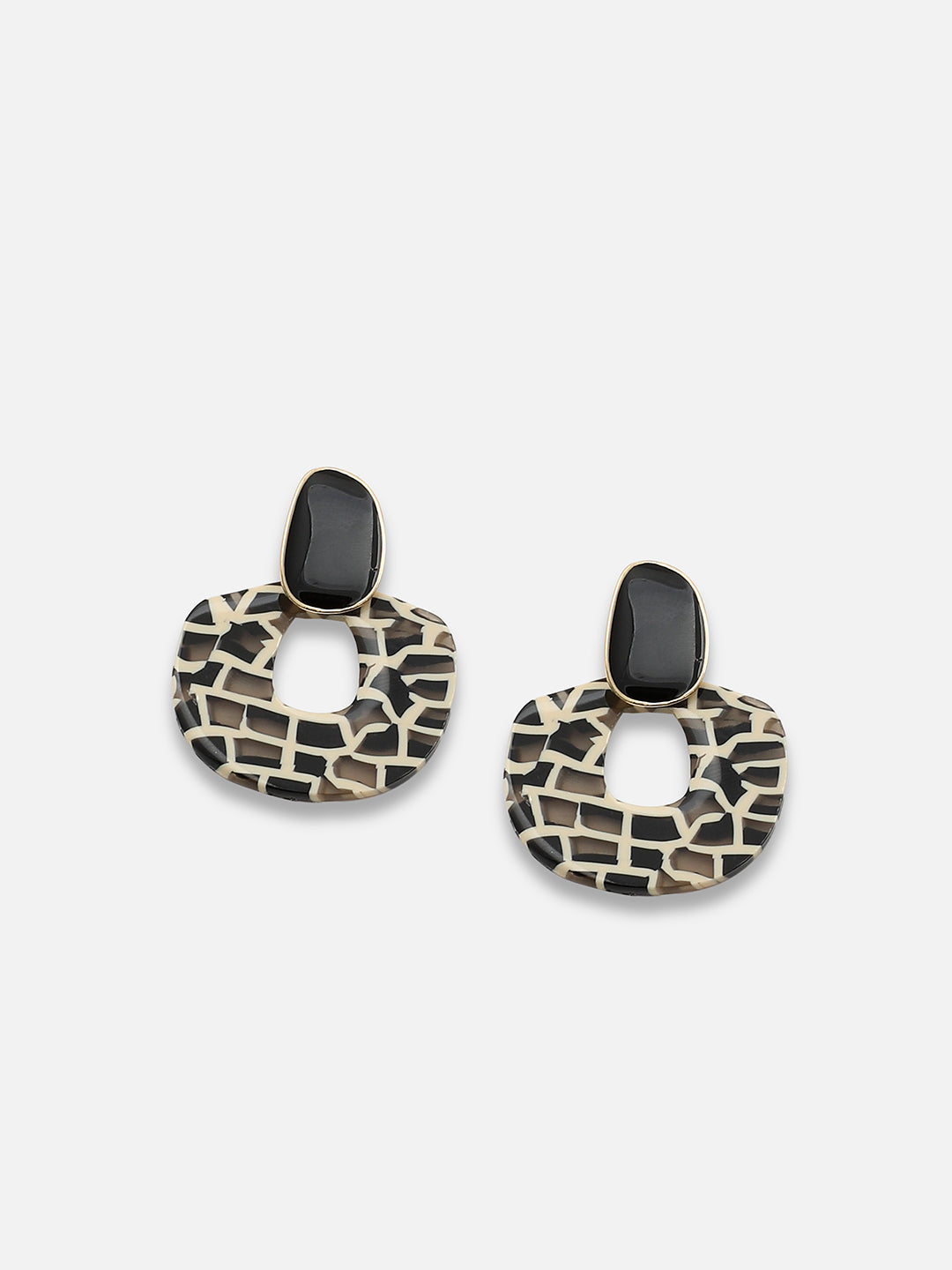 GOLD PLATED PARTY DESIGNER DROP EARRING FOR WOMEN