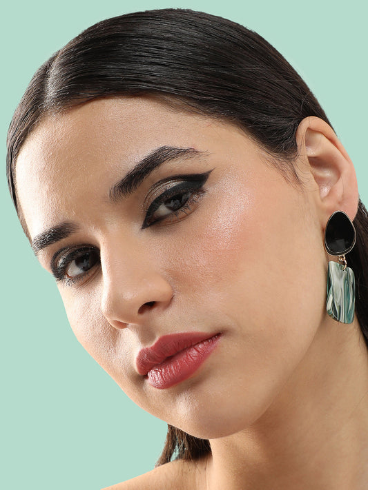 GOLD PLATED PARTY DESIGNER DROP EARRING FOR WOMEN
