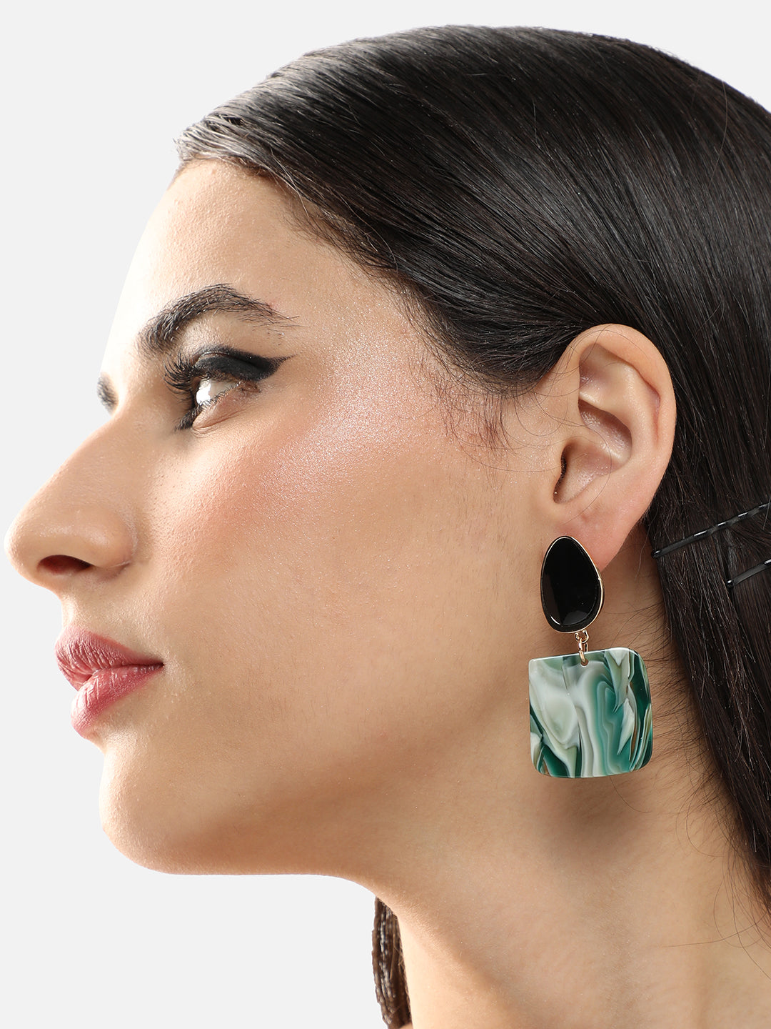 GOLD PLATED PARTY DESIGNER DROP EARRING FOR WOMEN