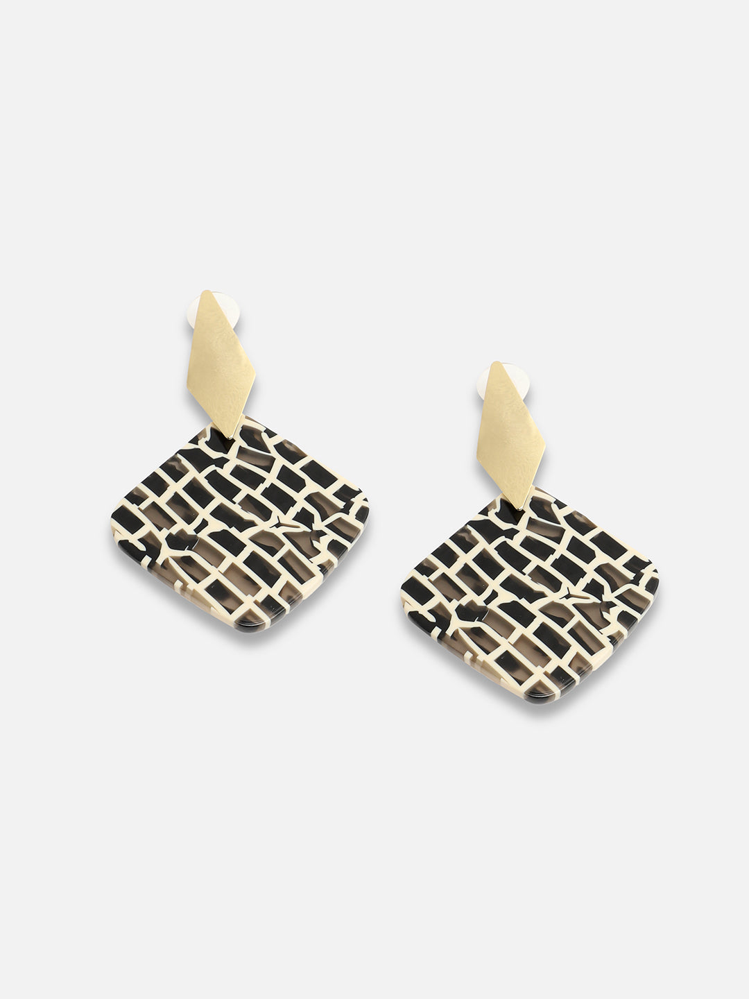 GOLD PLATED PARTY DESIGNER DROP EARRING FOR WOMEN